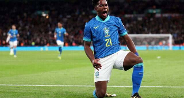 华体会数据中心-多里瓦尔首战 恩德里克首球 温布利最年轻进球者！