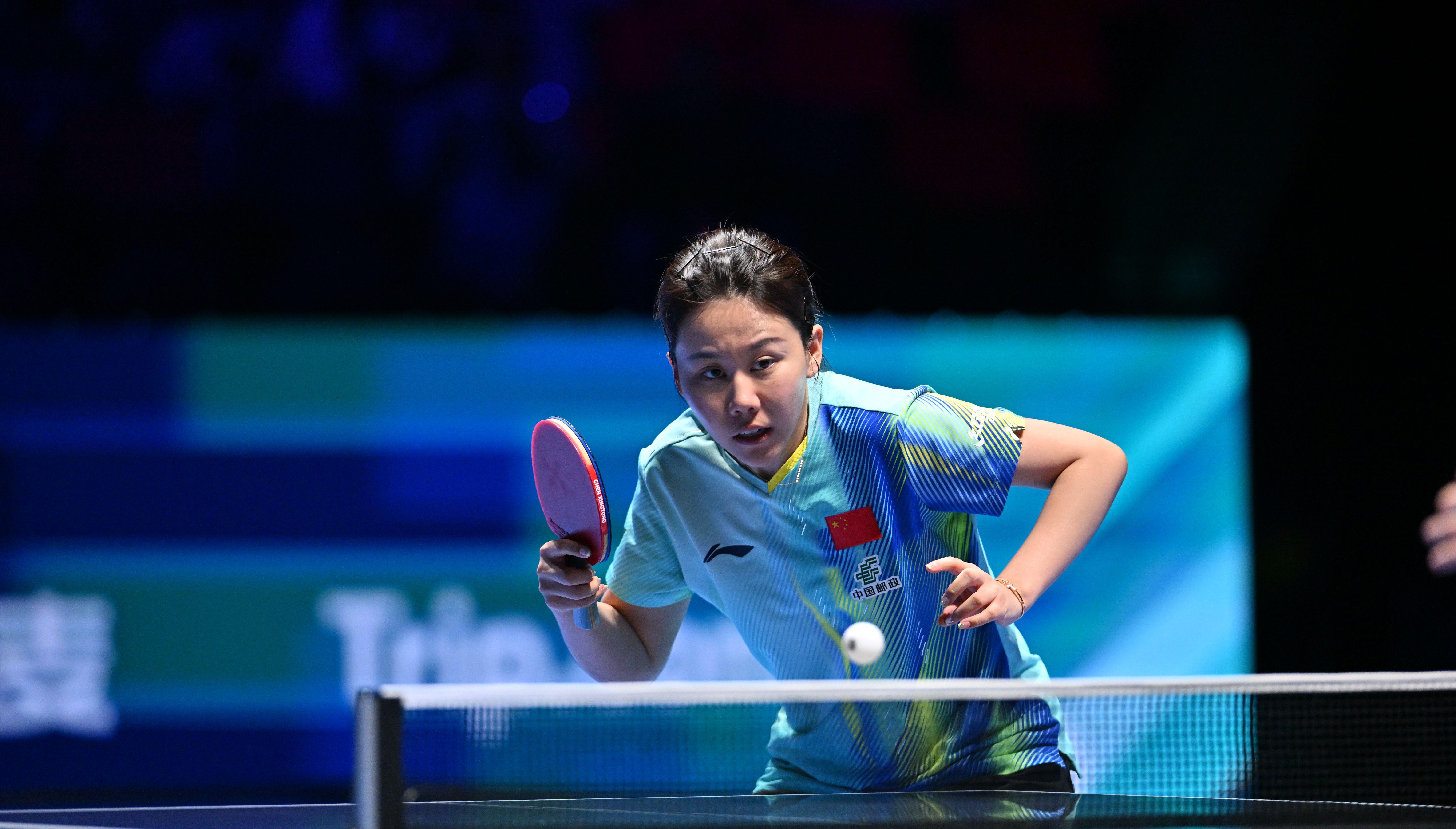华体会数据中心-连轰3-0晋级!中国女乒28岁王牌挺进16强:打响世界第三保卫战
